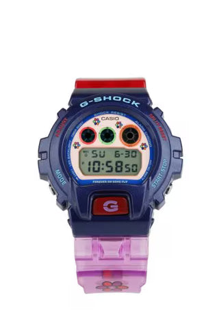 G-Shock Jae Tips DW6900JT25-2 watch with colorful design, classic 6900 shape, and durable construction inspired by streetwear creativity.