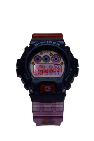 G-Shock Jae Tips DW6900JT25-2 watch with colorful design, classic 6900 shape, and durable construction inspired by streetwear creativity.
