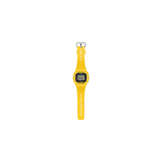 Yellow G-SHOCK DWN5600-9 mini ring watch with digital display.