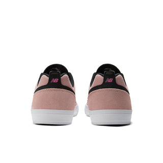 New Balance Numeric Jamie Foy 306 in Pink/Black with durable rubber underlays and vulcanized outsole