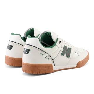 New Balance Numeric Tom Knox 600 in White/Green/Gum with FuelCell foam and FantomFit support