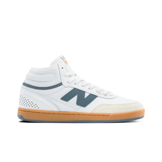 New Balance Numeric 440 High V2 Shoes - White/Gum