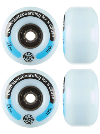 Push Denim Dan Incomplete skateboard with tool and full component set.

