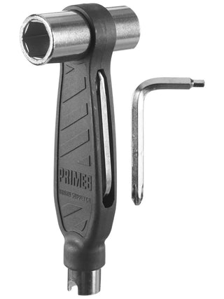 Push Denim Dan Incomplete skateboard with tool and full component set.

