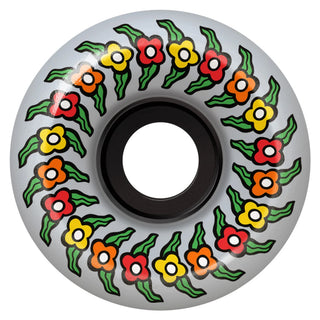 Spitfire F4 Gonz Flowers 80HD 56mm Wheels - Set of 4 skateboard wheels with Gonz Flowers graphic. 56mm diameter, 80HD durometer.