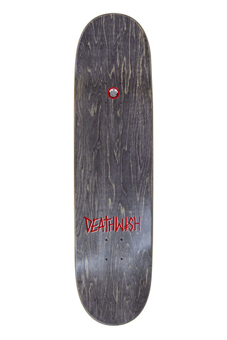 Deathwish Skateboards Yuri Facchini "Gang Logo Orchids" deck, 8.25"x31.5", classic shape, steep concave, Canadian Maple.