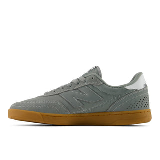 New Balance Numeric 440 V2 Bayberry skate shoe with gum outsole, medial side view.
