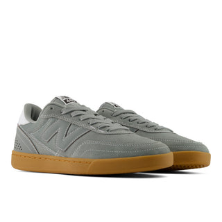 Pair of New Balance Numeric 440 V2 Bayberry skate shoes shown from the side.