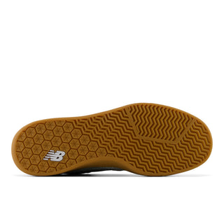 Gum rubber outsole of the New Balance Numeric 440 V2 Bayberry skate shoe.