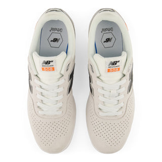 New Balance Numeric Brandon Westgate 508 shoes in Reflection and Black with suede, mesh, and reflective accents.