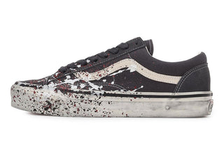 Vans LX Old Skool 36 Paint Splatter Shoes - Charcoal