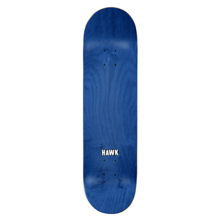 Riley Hawk Big Buck 8.5″ × 32″ skateboard deck with Baker logo, OG shape, mellow concave, and maple construction.