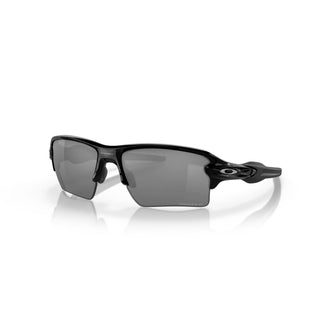 "Oakley Flak 2.0 XL Prizm Polar sunglasses in Polished Black frame with Prizm Black Polar lenses — premium polarized sport sunglasses with UV400 protection"
