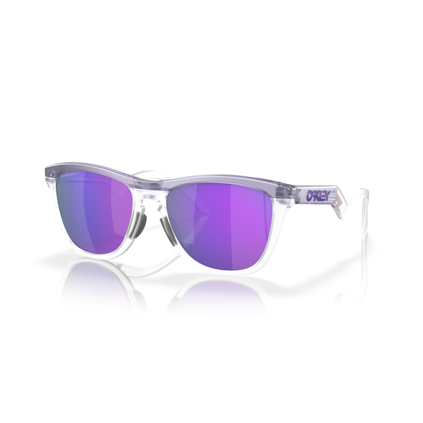 Oakley Frogskins Hybrid Matte Trans Lilac/Clear/Prizm Violet