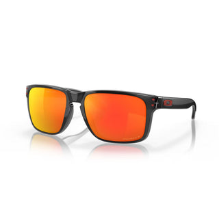 Oakley Holbrook XL Prizm Polar Sunglasses in Black Ink with Prizm Ruby Polar lenses, iconic keyhole bridge and metal rivets O Matter lightweight frame with three-point fit, Plutonite lens with 100% UVA UVB protection up to 400nm, HDO optics, fits medium to extra large faces