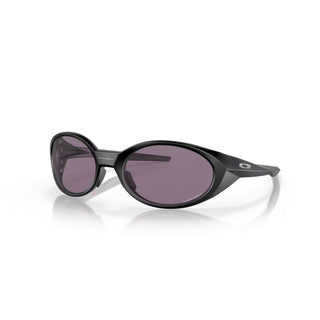 Oakley Eye Jacket Redux Prizm Sunglasses in Matte Black/Prizm Grey — bold oval sport frame with O Matter construction, Unobtainium fit system, and Prizm lens technology