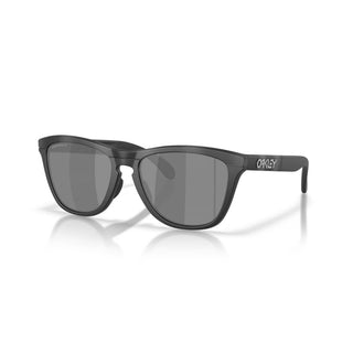 Oakley Frogskins Range XL Prizm Polar Sunglasses in Matte Tort Grey Smoke/Prizm Black Polar — XL '80s-inspired O-Matter frame with Unobtainium nosepad and polarized Prizm lenses