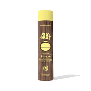 Image of Sun Bum's Revitalizing Shampoo, a nourishing and moisturizing shampoo perfect for all hair types and color safe.