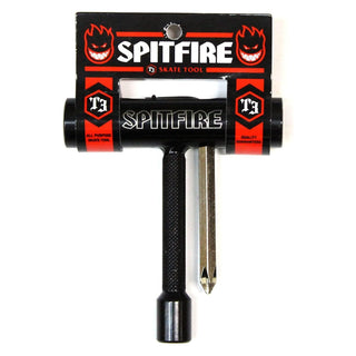 Spitfire T3 Skate Tool, compact and versatile, essential for skateboard adjustments and repairs.