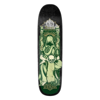 Creature 'Summoner' Pro Skateboard Deck with marblized dip effect and deadly graphics by David D'Andrea.