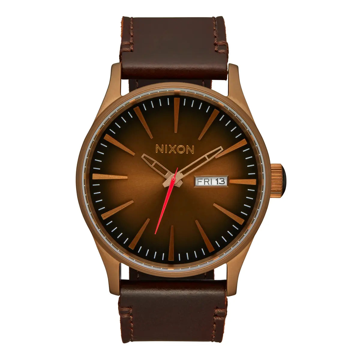 Nixon sentry 2025 leather watch