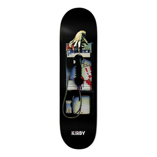 "Deathwish Taylor Kirby Collect Call Deck 8.5 — art by BOW3RY, DW mellow concave, 100% hard rock Canadian maple"