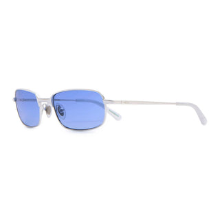 Crap Eyewear Infinite Bloom Sunglasses - Matte Chrome Frost Bio/Blue Gradient