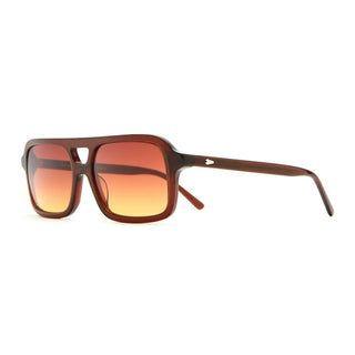 Crap Eyewear Spaced Ranger Sunglasses - Crystal Cola Bio/Rosewood Sunset