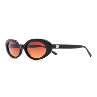 Crap Eyewear Sweet Leaf Sunglasses - Black Bio/Rosewood Sunset