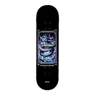 "April Skateboards Dashawn Jordan Diamond Back pro skateboard deck 8.25 — bold graphic design by one of skateboarding's most stylish pros"