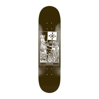 8.125" Clive Dixon Card pro graphic, heat transfer design, by Disorder Skateboards and PS Stix.