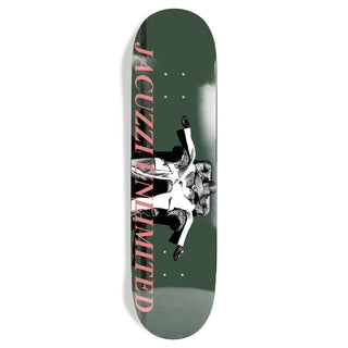 Jacuzzi Unlimited Ariana Spencer Elegance Skateboard Deck 8.5 inches, Epoxy 7 construction 7-ply 100% North American Maple with epoxy glue, mellow concave steep kick, split top color veneers individually pressed, 32.2 inch length 14.25 inch wheelbase, stronger than industry standard 7-ply