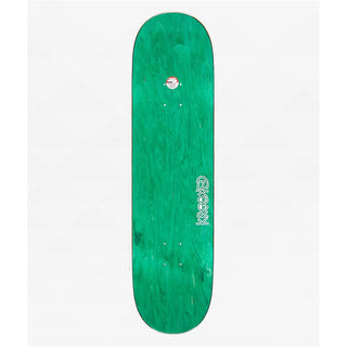 Krooked Manderson Tombe Stone 8.38" Mike Anderson pro skateboard deck with 7-ply maple construction and Mark Gonzales artwork.