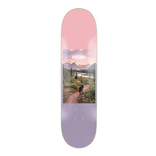 "Disorder Skateboards Nyjah Huston Lone Wolf pro skateboard deck 8.0 — world champion pro model with bold lone wolf graphic"