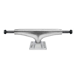 Thunder 161 Team Skateboard Truck with cast aluminum baseplate, premium grade solid kingpin, 90du clear blue bushings, and 9.125 inch axle for boards 8.9 to 9.5 inches