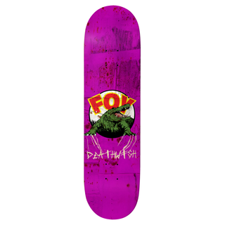 Deathwish Jamie Foy Spring Break skateboard deck with colorful graphic artwork and pro model shape.