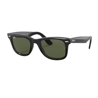 Ray Ban Original Wayfarer Classic Black Green Classic G-15 SunglassesRay Ban Original Wayfarer Classic Black Green Classic G-15 Sunglasses