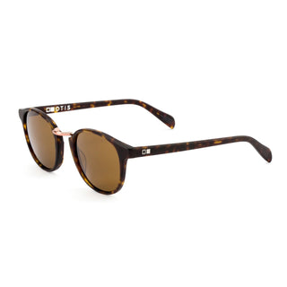Otis Eyewear A Day Late Polarized Sunglasses Matte Dark Tort/Brown