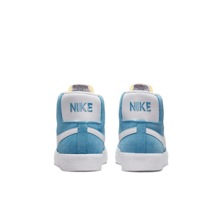 Nike SB Zoom Blazer Mid Skate Shoes Cerulean/White-Cerulean-White