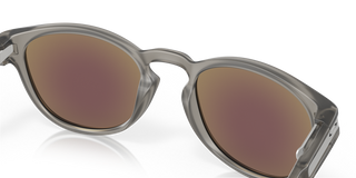 Oakley Latch Polarized Sunglasses Matte Grey/Ink Prizm Sapphire