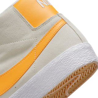 Nike SB Zoom Blazer Mid Skate Shoes Summit White/Laser Orange