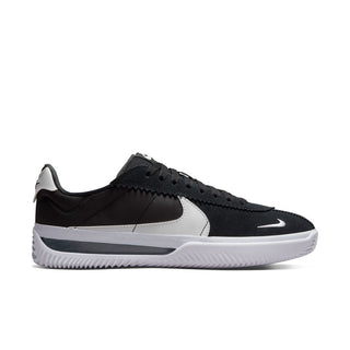 Nike SB BRSB black and white skate shoe with durable design, inspired by the iconic Cortez.