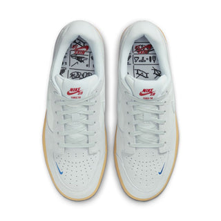 Nike SB Force 58 Premium Skate Shoe Football Grey/Hyper Royal