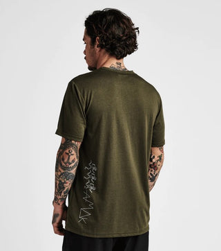 Roark Revival Run Amok Mathis Freedom and Chaos Knit Tee Military