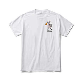 Roark Revival Peace Out Organic Cotton Tee White