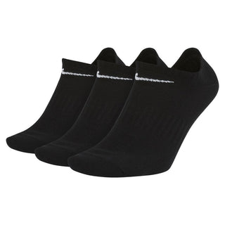 Nike SB Everyday Lightweight Black/White No Show Socks 3 Pack