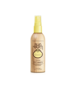 Sun Bum Revitalizing 3 In 1 Leave In Conditioner spray bottle, for detangling, conditioning, and protection.