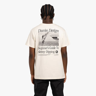 Duvin Design Skinny Dippin Tee Natural White