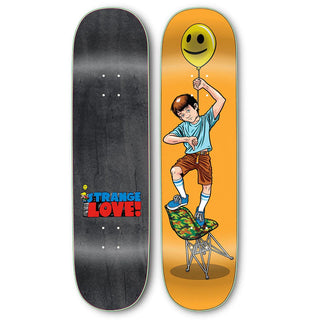 Strangelove Skateboards 8.25" Balloon Boy Deck Gold