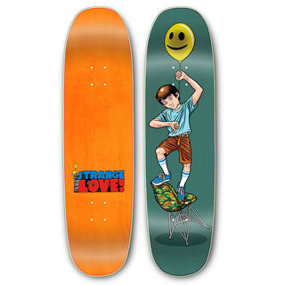 Strangelove Skateboards 8.625" Balloon Boy Deck Teal